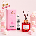 Viora Reed Diffuser 125 ml+ 50ml Free Refill with Marshmallow Fragrance