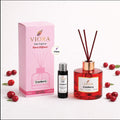 Viora Reed Diffuser 125 ml+ 50Ml free Refill with Cranberry Fragrance