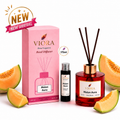 Viora Reed Diffuser 125 ml+ 50ml Free Refill with Melon Aura Fragrance